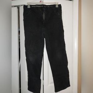 Men's flannel lined jeans
